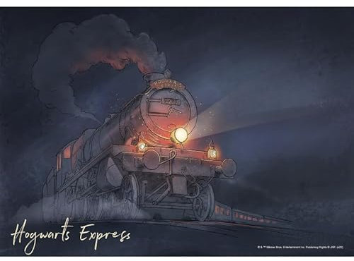 Poster intissé - Harry Potter train Poudlard - 155 x 110 cm