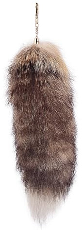 Nocyclonic Fuchsschwanz Anhänger fox tail Fuchsschwanz Anhänger etwa 30cmFuchsschwanz-Schlüsselanhänger, Anhänger, Frauen, Schlüsselanhänger, Pompoms, Schlüsselanhänger (F)