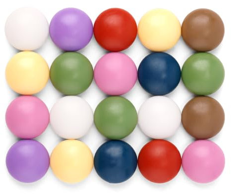 20pcs Strong Fridge Magnets, Spherical Matte Refrigerator Magnets Small Cute Whiteboard Magnets Colorful Decorative Kitchen Magnets for Home Office Locker Whiteboard Cabinets