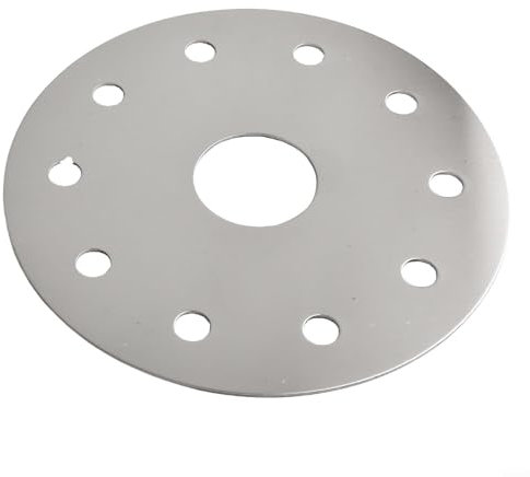 Placa convertidora de placa de inducción, placa adaptadora de inducción, difusor de calor de placa de inducción de acero inoxidable para placa de anillo, difusor de calor de disco (12,3 cm)