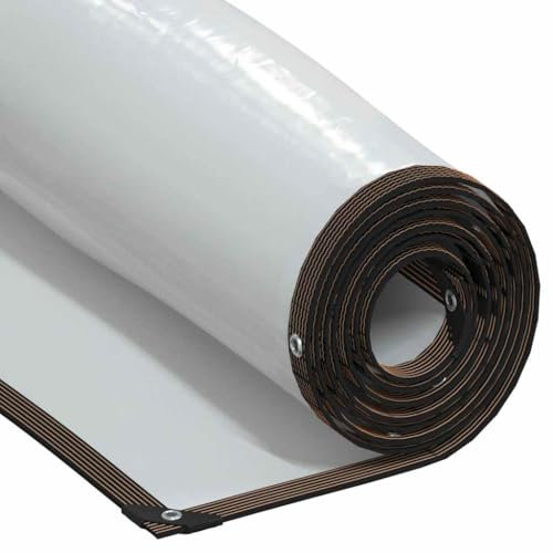 NQJIBUE Artikel-Pflanzenabdeckung mit Ösen, 3 x 6 m, Polyethylen, Rasen & Garten, Gartenarbeit, Mulch