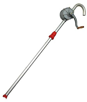 MAGICLULU Manual Oil Pump Hand Crank Self Priming Aluminum Alloy Drum Pump for Fuel Oils