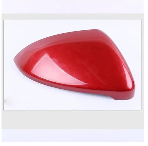 para VW para Golf 7 MK7 7.5 para GTI para Touran 2014-2020 Carcasa Exterior del Espejo retrovisor de la Puerta del Coche OE: 5G0 857 537 5G0 857 538 (1 Pieza Rojo Maya R)