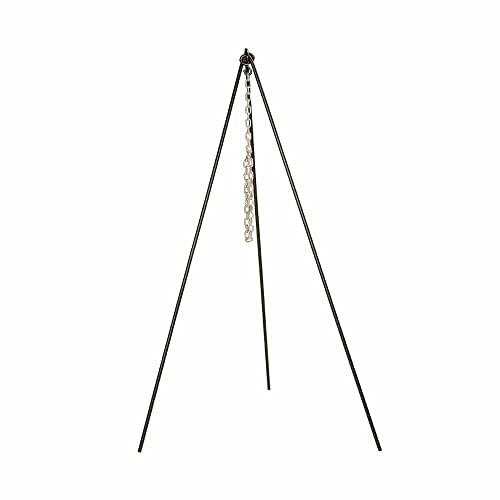 Lodge Tall Boy Treppiede Nero, 152 cm