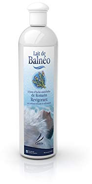 Camylle - Latte da bagno idromassaggio al rosmarino - Emulsione di oli essenziali per bagni idroterapici, bagnoschiuma e pediluvi - Rinforzante con aromi caldi e brucianti - 250ml