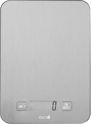 Bilancia da cucina digitale - Capacità 10kg con precisione 1g - Acciaio inox