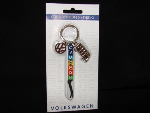 VOLKSWAGEN couleur cubes – Porte-clé – Cadeau idéal pour la Saint-Valentin.