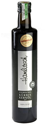 Ölmühle Hamlitsch Steirisches Kürbiskernöl g.g.A., 500 ml, 1er Pack (1 x 500 ml)
