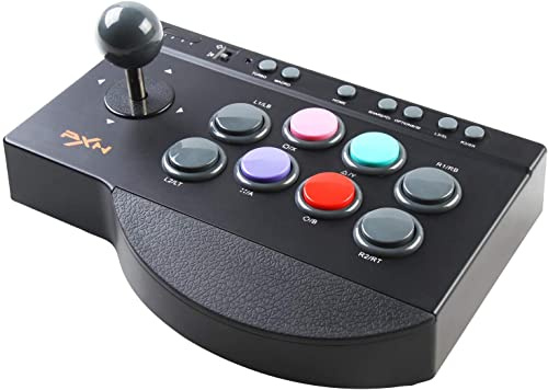 SATKIT PXN 0082 Arcade Stick Multiplataforma PS3 PS4 Xbox One Switch PC Android TV USB 220cm Turbo Macro