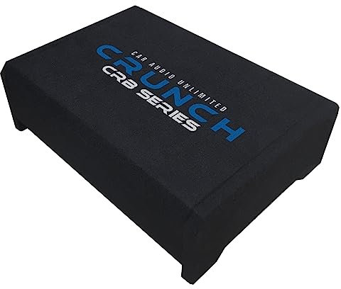 Crunch CRB200-20cm Bassrefex Downfire System Subwoofer Gehäuse