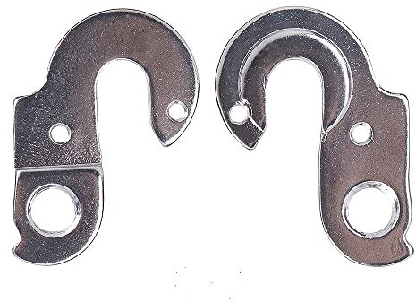 2 Stück Schaltwerkaufhänger, Aluminiumlegierung, Fahrrad-Heckhaken, Schrauben, Schaltauge Schaltaufhänger, Getriebe-Endhaken, Type019