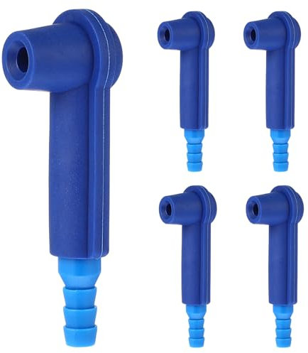 FAVOMOTO Entlüftungsadapter Bremsflüssigkeitswechsler Bremsflüssigkeit 5Pcs Bremsflüssigkeitstester Frostschutzprüfer Bremse Entlüften Schlauch für BremsflüSsigkeit Bremsfluessigkeit Schlauch