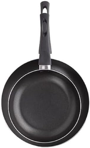 RB RENBERG Set di 2 padelle, dimensioni 20+24 cm, realizzate in alluminio pressato, totale anti-aderenza – adatto a tutti i tipi di cucine, compresa induzione