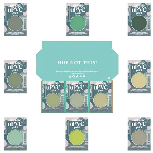 Rust-Oleum uPVC Paint in Matt Finish – Rich Greens Tester Box