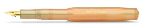 Kaweco COLLECTION Füllhalter Apricot Pearl I Premium Füllfederhalter für Tintenpatronen mit hochwertiger Stahlfeder I Sport Füller 13 cm I Federbreite: B (Breit)