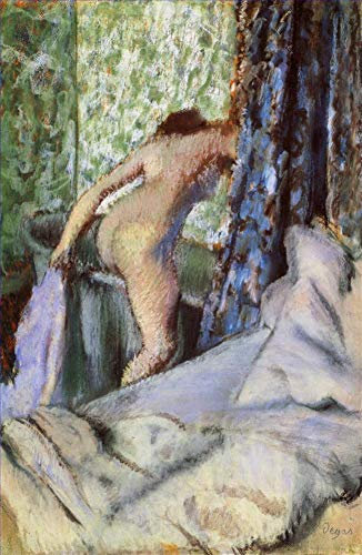 Toperfect Gemälde auf Leinwand, 2 berühmte Ölgemälde, Das Morgenbad 1883 Akt –04, €50-2000 Handgemalt von Lehrern der Kunstakademien