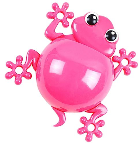 Ciieeo Ergonomischer Zahnbürstenhalter Für Kinder Wandhalterung Zahnbürstenhalter Für Badezimmer Rosarot