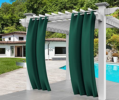 Comlax Tenda impermeabile, antivento, frangivista e protezione solare per veranda, gazebo, pergolato, giardini, 1 pezzo