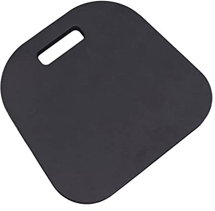 FONDOTIN Cuscino per Ginocchia Multifunzione Imbottitura Spessa Spugna Accessorio Assorbente per Giardinaggio Bagno e attività per Ragazzo Ragazza Nero