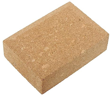 LIFKOME Cork Backing Board Sanding Block Square Bevel Wedge for Leather Craft Tools DIY Sanding Pad Retaining Block Handcraft Polishing Tool for Sandpaper Grinding