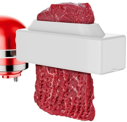 Meat Tenderizer Attachment for KitchenAid and Cuisin art Stand Mixers, Stainless Steel Gears