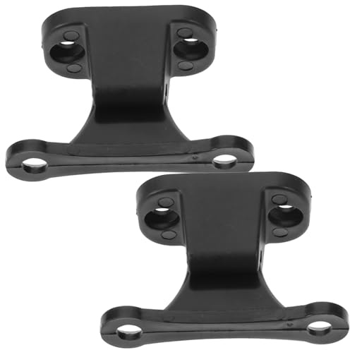 TOBBOMEY 2 Piezas Catch Holder para Puertas de RV y Remolques Kit de Nylon Resistente Accesorio Camper con Fijación Fuerte Compatible con Puertas de Cabina de Caravanas