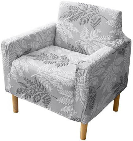 Eco-Ancheng Banquet Armchair Slipcovers Accent Chair Covers1-Piece Stretch Chair Slipcovers with Arms Anti Slip Armchair Sofa Covers Furniture Protector for Kids Pets Living Room Decor,06