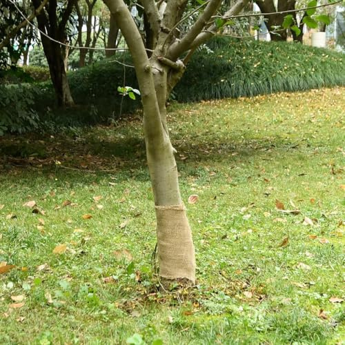 Mokuyary Rouleau de Jute 0,25x5 m 100% Jute 200 g/m² pour Jardin, Terrasse