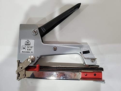 Rocama 16/34 Manual Stapler uses 5/16 Crown 23 ga Staples