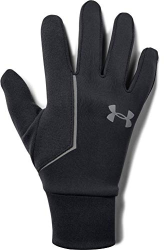 Under Armour Herren Handschuhe CGI Run Liner Glove, Schwarz, L, 1318571-001