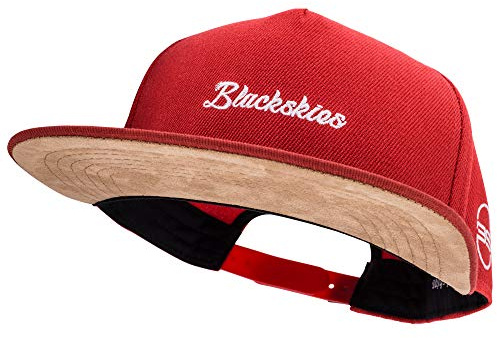 Blackskies® Snapback Cap mit Mustern und diversen Farben | Herren Damen Baseball Mütze Kappe Wildleder Basecap Summer Urlaub Cap - Männer Frauen Unisex Streetwear Outdoor Sommer Freizeit