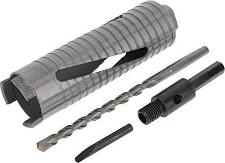 PRODIAMANT diamond core bit ø 52mm effective length 150mm with hexagon adapter laser welded for dry drilling in concrete