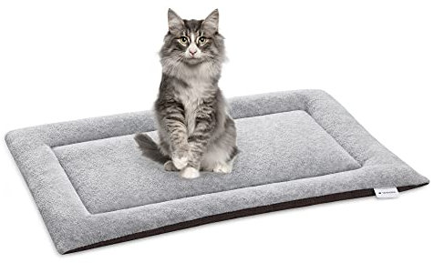 Navaris Katzenbett Katzenkissen Decke für Reisen - Bett Liegedecke für Katzen - Katzenmatte Katzendecke Kissen Reisedecke - waschbar