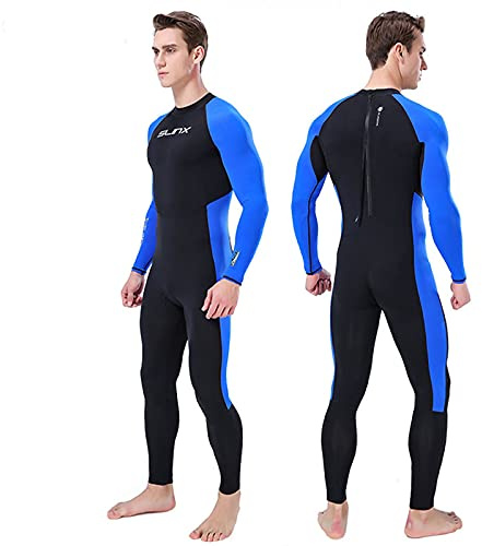 ZMMYD Men Lycra Wetsuit Surfing Swimming Diving Suit Triathlon Wet Suit for Cold Water Scuba Snorkeling Spearfishing,XXL