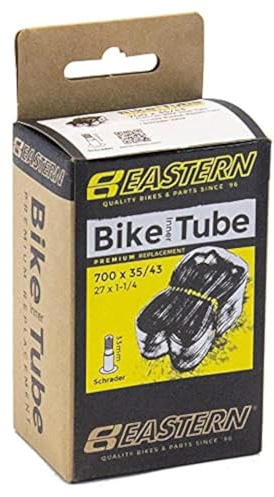 Innenschlauch für Pendler 700 x 35/43 C A/V (Schrader) in Schwarz, Rennrad Zubehör, Fahrradmantel