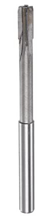HARFINGTON Chucking Reamer 7mm H7 C1/K30 Carbide Tip Precision Straight Flutes Round Shank Lathe Machine Milling Cutter