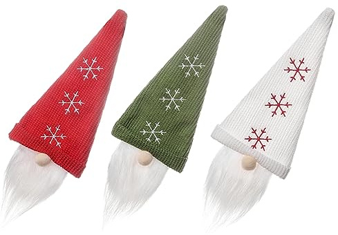 TOYANDONA 3 Piezas Tapa De Botella De Noel Tapas Decorativas Para Botellas De Vino Muñeca Navidad Vestir Tapa De Botella Romántica Petacas De Mayor Paño Verde Utensilios De Navidad