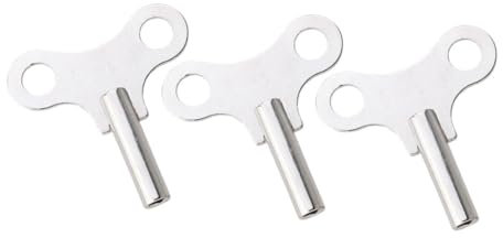 Homoyoyo 3pcs Uhr Wicklung Schlüssel Set Stahl Uhr Wickler Schlüssel Antiqued Wanduhr Schlüssel