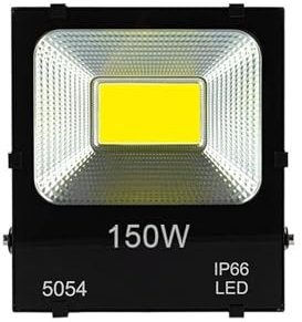 Proyector LED Luz De Inundación Led Lámpara De Pared Al Aire Libre 50W 100W 150W 200W Reflector Exterior Calle Impermeable Proyector Jardín Estadio Iluminación de paisaje RGB(Color:4000K,Size:150W)