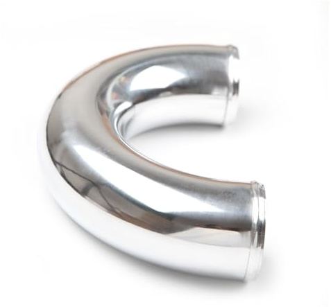 AdlerSpeed US Ship 4 OD 180 Degree Turbo Intercooler Pipe Aluminum U Bend Tubing L=300MM