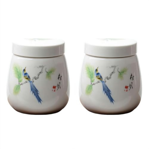 Coquetiers coquetiers en céramique avec couvercles - 220 ml - Vintage - En porcelaine - Coquetiers à la coque pour petit déjeuner - Plat à œufs cuits à la vapeur rétro