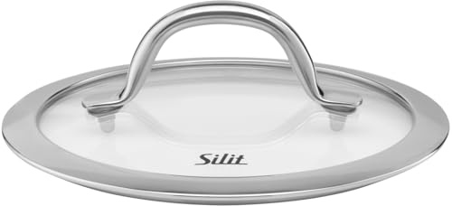 Silit Passion Topfdeckel 16 cm, Pfannendeckel, Glasdeckel mit Metallgriff, hitzebeständiges Glas, spülmaschinengeeignet