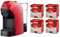 Lavazza A Modo Mio 18000334 máquina Café, 1450 W, 0.75 L, acrylonitrile butadiene Styrene (ABS), color rojo
