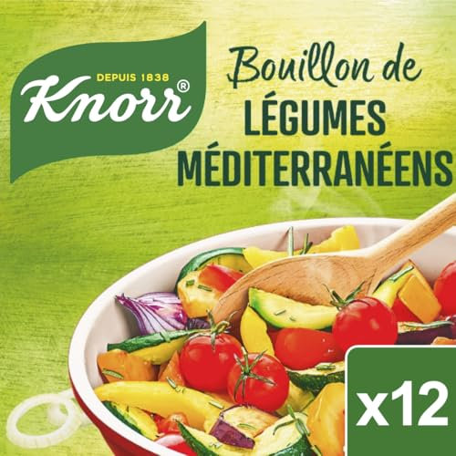 Knorr Mediterrane Gemüsebrühe - 12 Tabletten - 132g