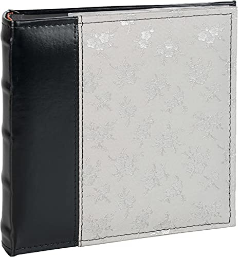 Fotoalbum mit Schwarze Seiten für 10x15 Fotos - Schönes Einsteckalbum für 200 Bilder mit Langlebigen Taschen & Extra Platz für Notizen | Einfache Handhabung | Photo Album als Geschenk für Familie