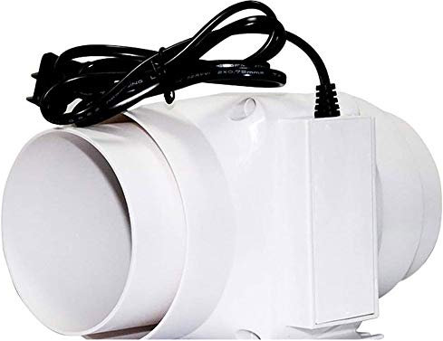 CAZARU Ventilateur d'extraction Mur fenêtre hotte Ventilateur pour Salle de Bain Maison Ventilateur Silencieux Tuyau Conduit Ventilateur ventiler extracteur de Nettoyage d'air