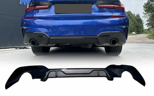 MpTuned BMW G20 G21 Pre-LCI Diffusor Carbon Optik für 320i 320d 330i 330d M Sport 2019 2020 2021