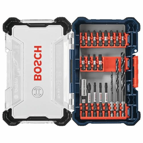 BOSCH Driven Impact Drill/Drive 20-Piece Set with Custom Case - DDMSD20