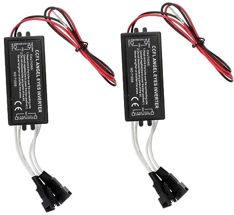 PartyKindom 2stücke Replacement Inverter Für Ccfl Angel Eyes Ringe Überlast Und Temperaturgeschützt Kompatibel Mit Ccfl Ringen Einfache Installation Robuste Bauweise Als Ersatz