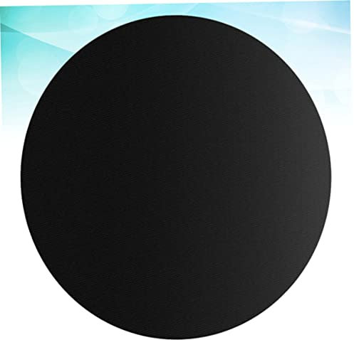 Yardenfun Tapis De Barbecue Rond Réutilisable Antidérapant Tapis Grillades Extérieur Protégé pour Cuisine Plein Air Facile à Nettoyer Et Léger pour Camping Et Jardin